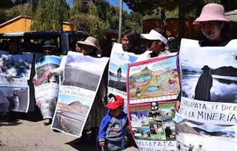 Defensoras de la tierra Challapata Bolivia