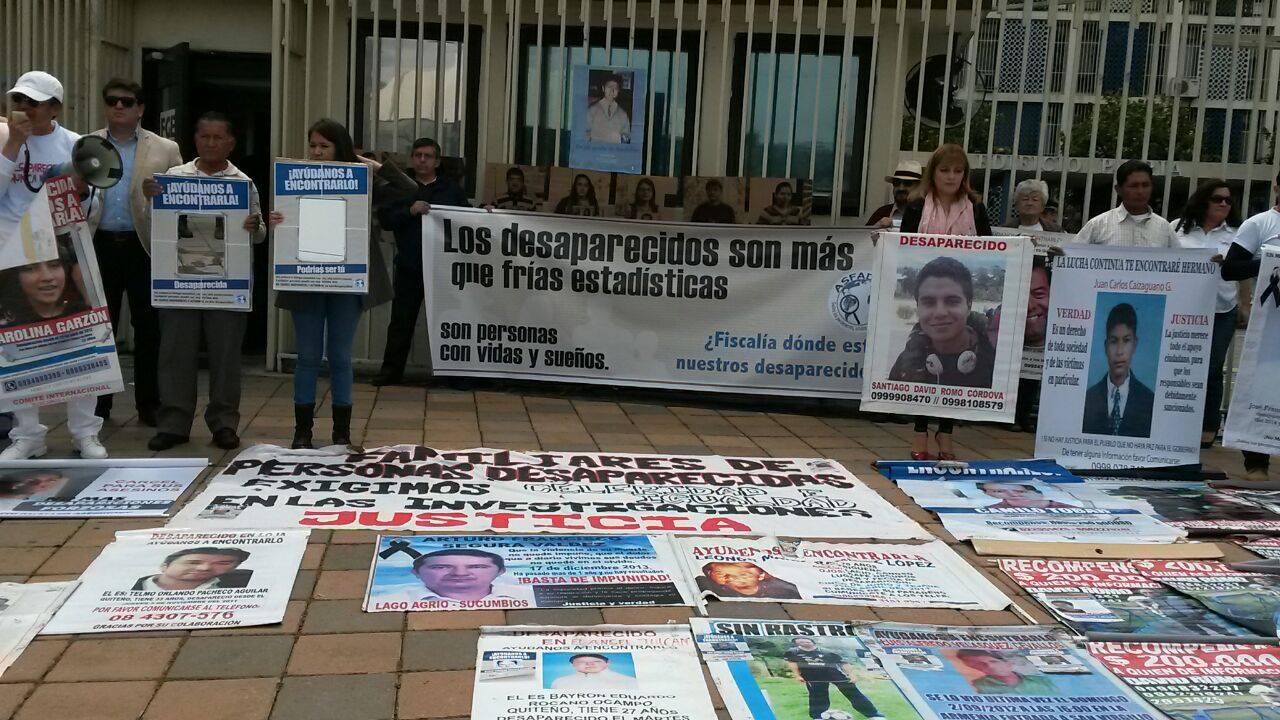 desaparecidos Equador