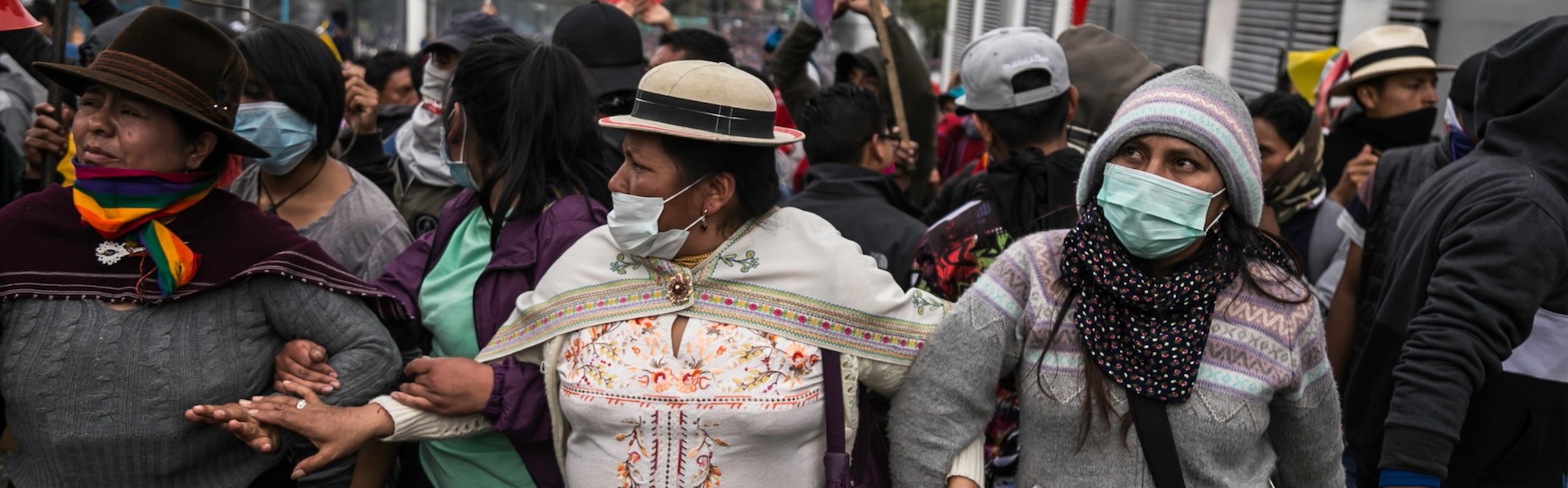 Protests continue in Ecuador